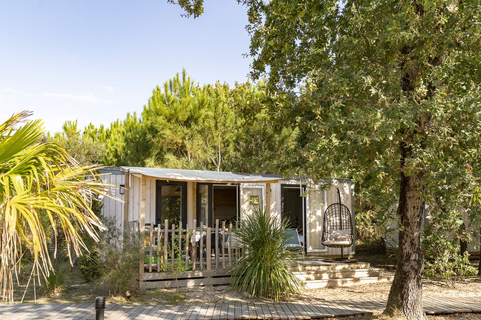 Location - Cottage Atlantide 2 Chambres Climatisé Premium - Camping Sandaya Soulac Plage