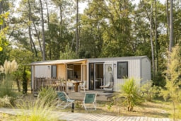 Location - Cottage Atlantide 3 Chambres Climatisé Premium - Camping Sandaya Soulac Plage