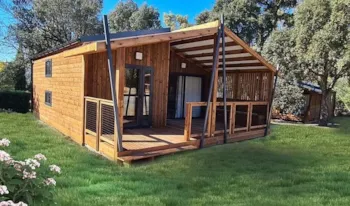 Mietunterkunft - Chalet Ultimate 55M² - 2 Schlafzimmer - 2 Badezimmer - Klimaanlage - Tv - Überdachte Terrasse - - Camping Sole Di Sari