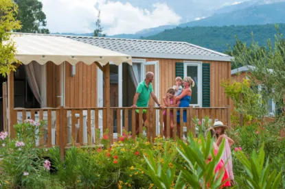 Mobil-Home Confort - 32 M²- 3 Habitaciones - Terraza Elevada