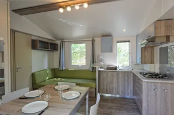 Mietunterkunft - Comfort Xl | 33M²| Tv | 3 Bedrooms| Balcony Terrace - - Camping Marvilla Parks - Paris Est