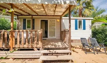 Mietunterkunft - Mobilheim Comfort - 2 Schlafzimmer - 25M² - Erhöhte Terrasse - Camping Marvilla Parks - La Baie des Anges