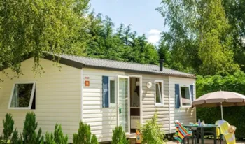 Mietunterkunft - Mobilheim Comfort - 2 Schlafzimmer - 27M² - Terrassen - Camping Marvilla Parks - La Baie des Anges