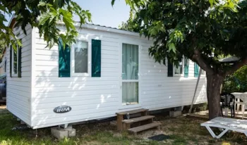 Mietunterkunft - Mobilheim Classic Xl Model - 2 Schlafzimmer - 24M² - Terrassen - Camping Marvilla Parks - La Baie des Anges