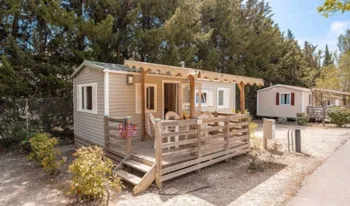 Mietunterkunft - Mobilheim Comfort - 2 Schlafzimmer - 20M² - Erhöhte Terrasse - Camping Marvilla Parks - La Baie des Anges