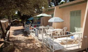 Mietunterkunft - Ein-Zimmer-Wohnung - 21M² - Mit Sanitäranlagen - Terrassen - Camping Marvilla Parks - La Baie des Anges