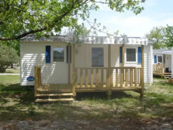 Mietunterkunft - Mobilheim - 23 M² - 2 Schlafzimmer - Clico Chic - Camping Le Médoc Bleu