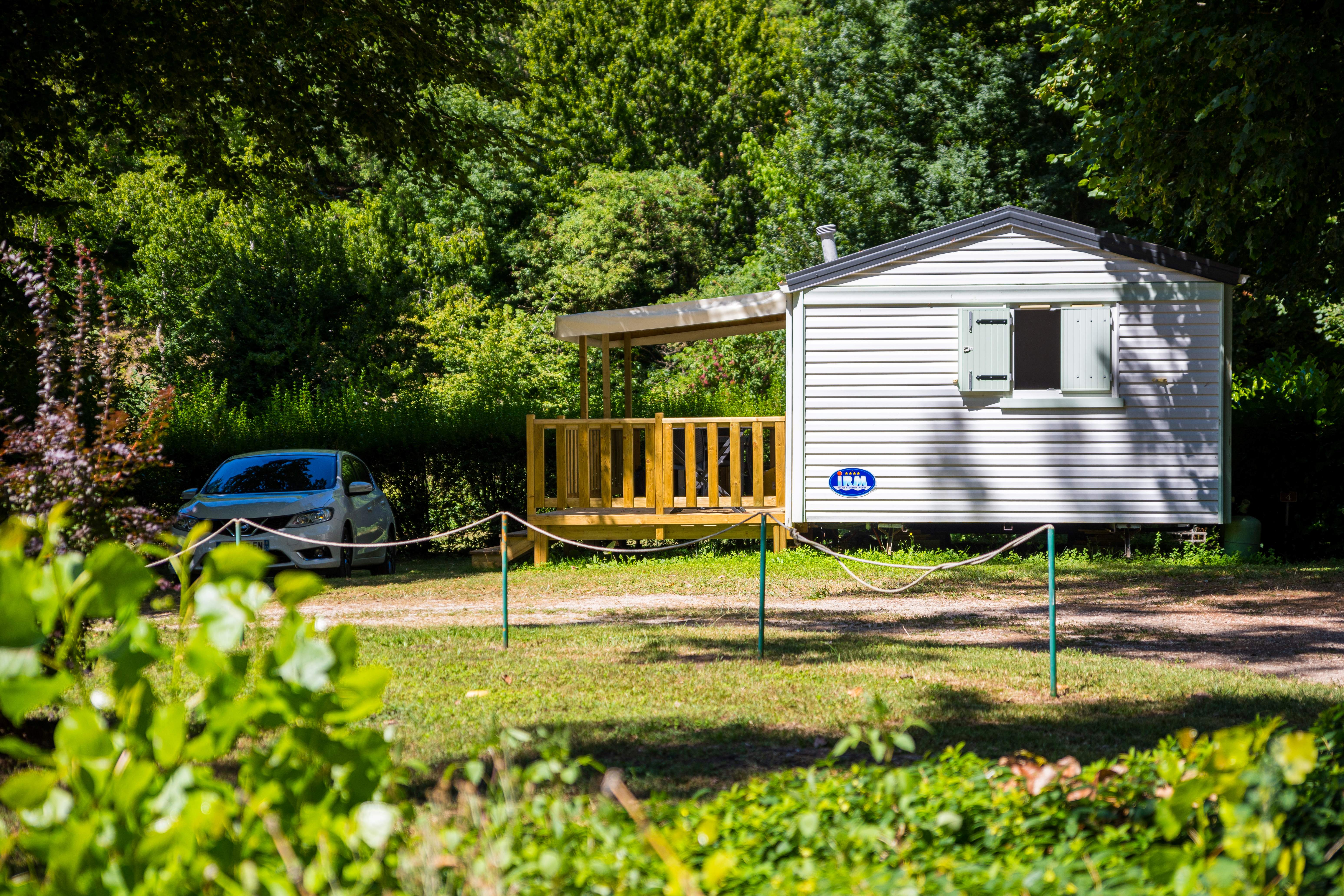 Accommodation - Mobile Home Irm Super Mercure Comfort 32M², 4 People - Camping d'Auberoche