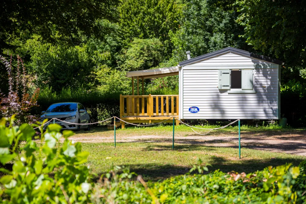 Huuraccommodatie(s) - Stacaravan Irm Super Mercure Comfort 32M², 4 Personen - Camping d'Auberoche