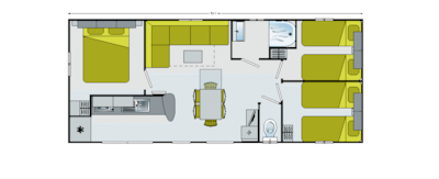 MOBILE HOME IRM MERVEILLA 3 bedrooms 6 people — 10