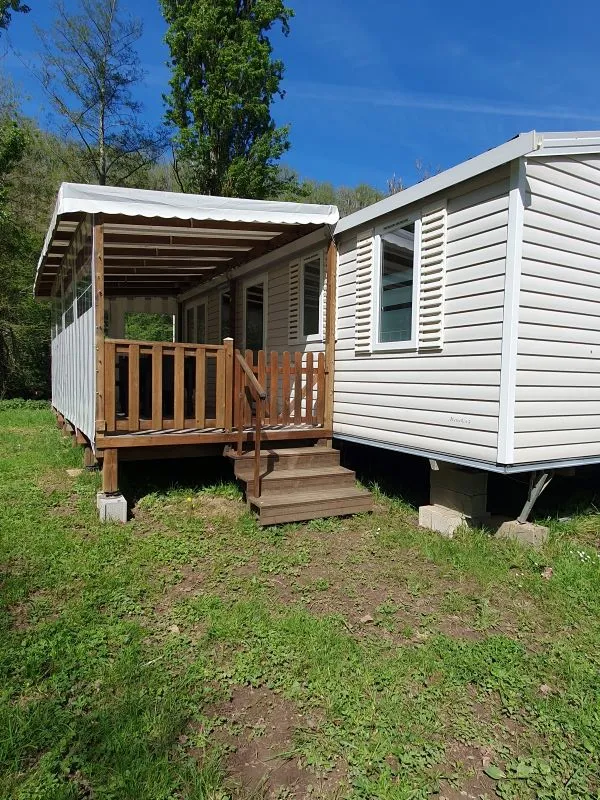 Huuraccommodatie(s) - Stacaravan Irm Merveilla 3 Slaapkamers 6 Personen - Camping d'Auberoche
