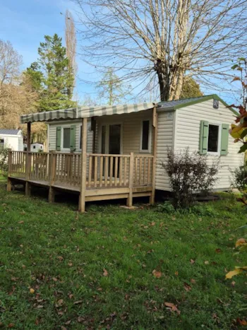 Mietunterkunft - Mobilheim Ridorev 30M2, 2 Schlafzimmer, 4 Personen - Camping d'Auberoche