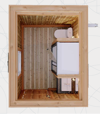 Premium pitch for tents, caravans and motorhomes with private sanitary facilities "Le Refuge" — 7