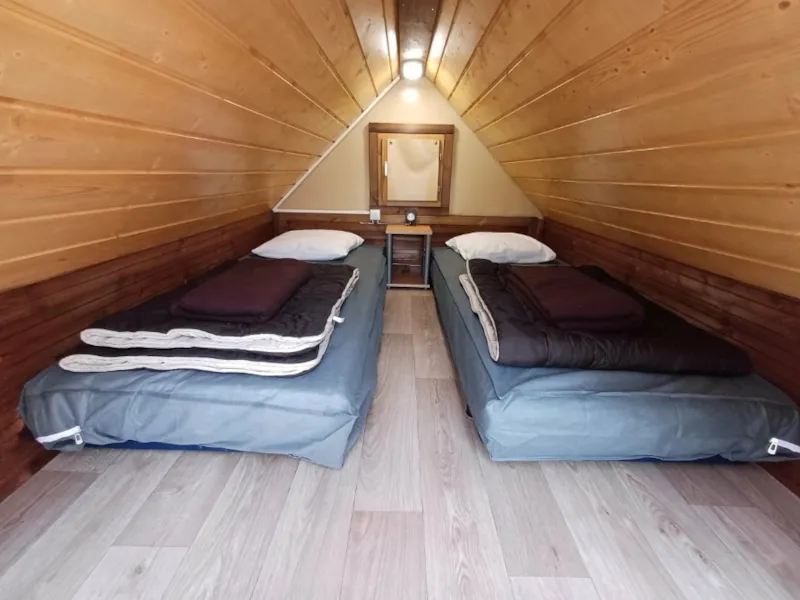 Tente Bivouac Sur Pilotis Bois Et Toile, Sans Sanitaires Pour 2 Personnes