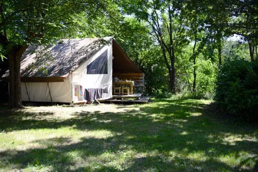 Tente Safari Lodge 2 Chambres (Sans Sanitaire Ni Chauffage)