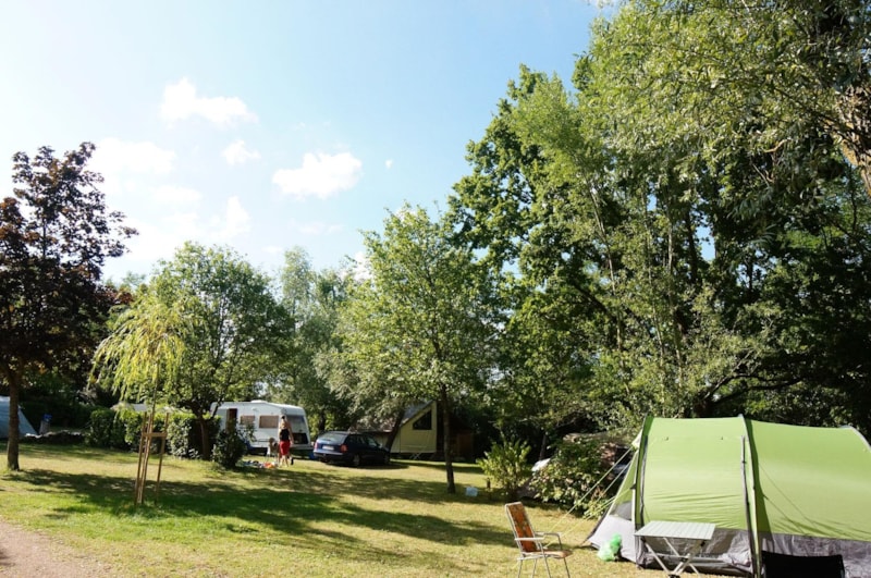 emplacement pour tente sans éléctricité