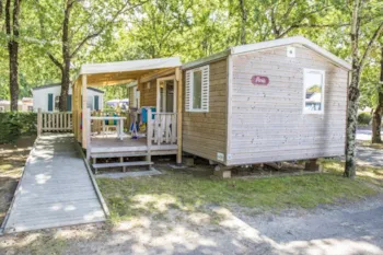Location - C- Mobil-Home Hélios - Pmr - Climatisé - 2 Chambres 32M² Avec Terrasse Couverte - Chadotel Le Domaine d'Oléron