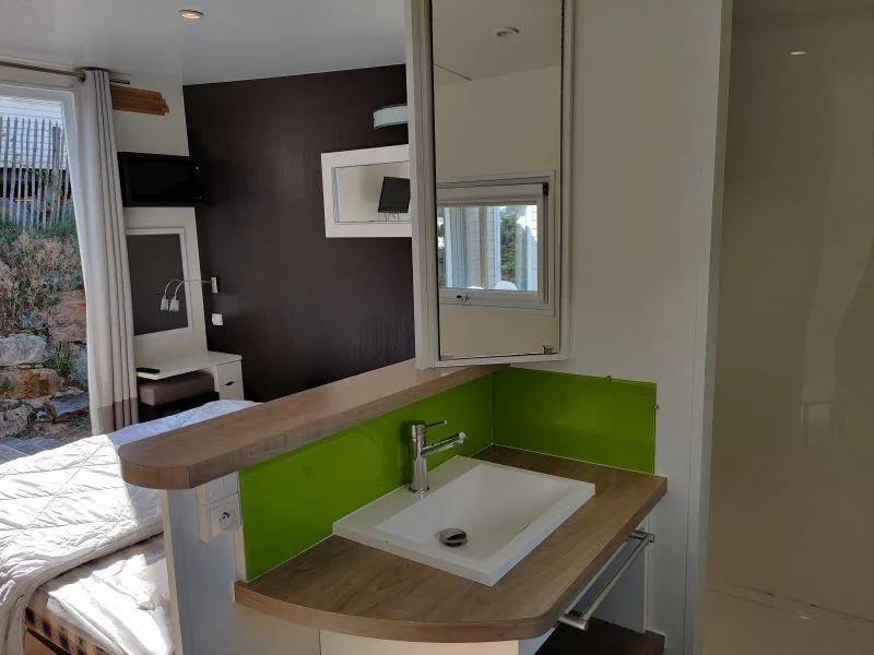 C- Mobil-Home Méditerranée 2 Chambres Climatisé