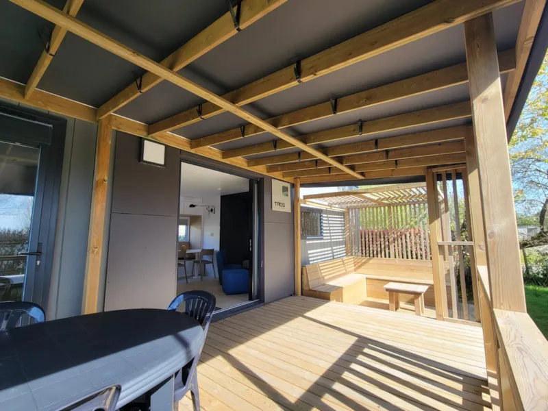 C- Mobil-Home Méditerranée Confort Climatisé 3 Chambres 1/6 Pers.