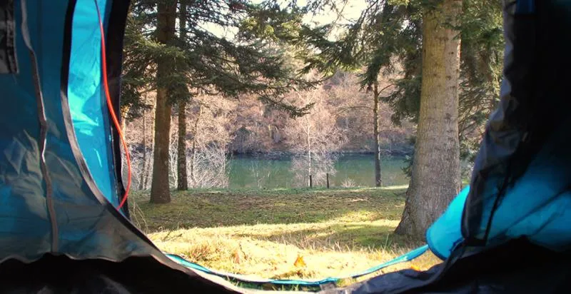 Forfait Randonneur À Pied Ou À Vélo Avec Tente
