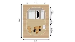 Tent ECOCHIQUE 24m² - 2 bedrooms - without toilet blocks