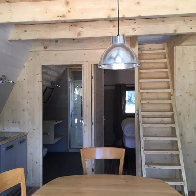 Chalet Triangle Premium 34M² -(2 Chambres) + Grande Terrasse