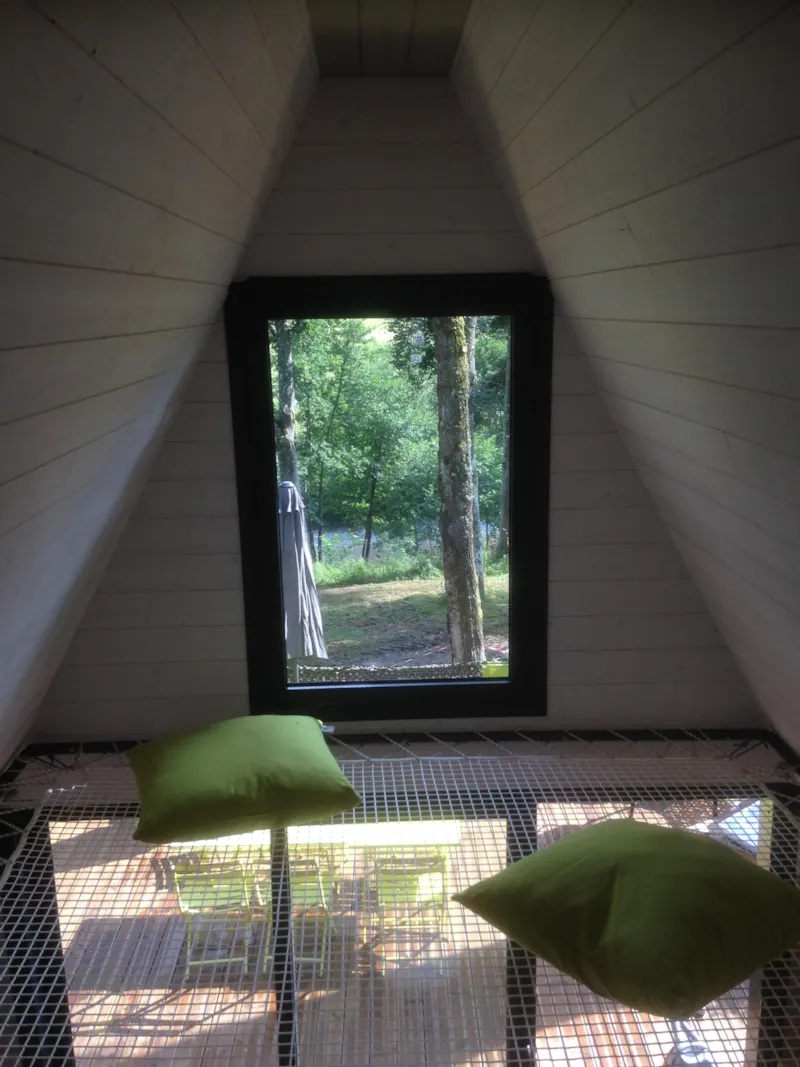 Chalet Triangle Premium 34M² -(2 Chambres) + Grande Terrasse