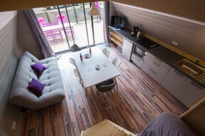 Chalet Triangle Premium  34m² (2 bedrooms) + large terrasse