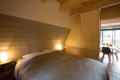 Chalet Triangle Premium  34m² (2 bedrooms) + large terrasse
