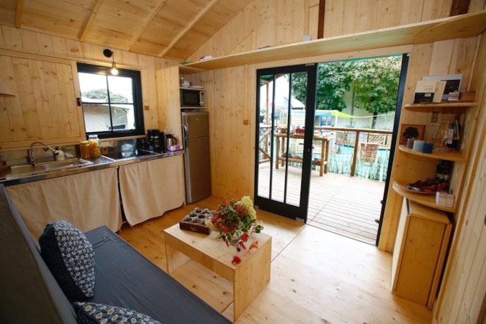Cabane Confort 20M² (1 Chambre) + Terrasse Couverte