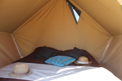 Tent Nomade 8m² (1 bedroom) + terrace without toilet block
