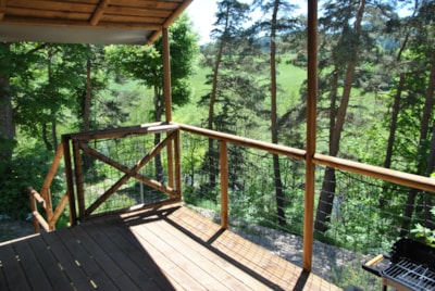 cabin Confort 25m² (2 bedrooms) + sheltered terrace