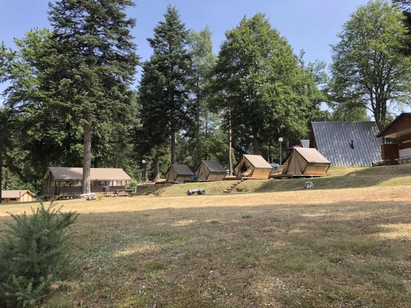 Mini Tente Nomade 8M² (1 Chambre) + Terrasse Sans Sanitaire