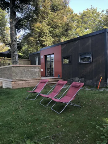 Mietunterkunft - Mobilheim Taos F6 Premium 43M² (3 Zimmer) + 2 Badzimmer - Camping Les Murmures du Lignon