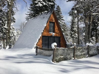 Chalet Triangle Premium  34m² (2 bedrooms) + large terrasse