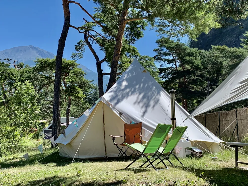 Accommodation - Bell Tent - Camping River