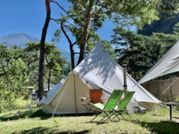 Accommodation - Bell Tent - Camping River