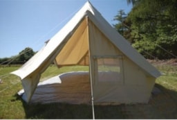 Accommodation - Large Bell Tent - Camping River