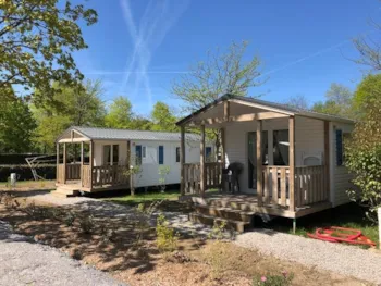 Mietunterkunft - Mobilheim Caraïbes Eco - 2 Zimmer - Camping La Forêt