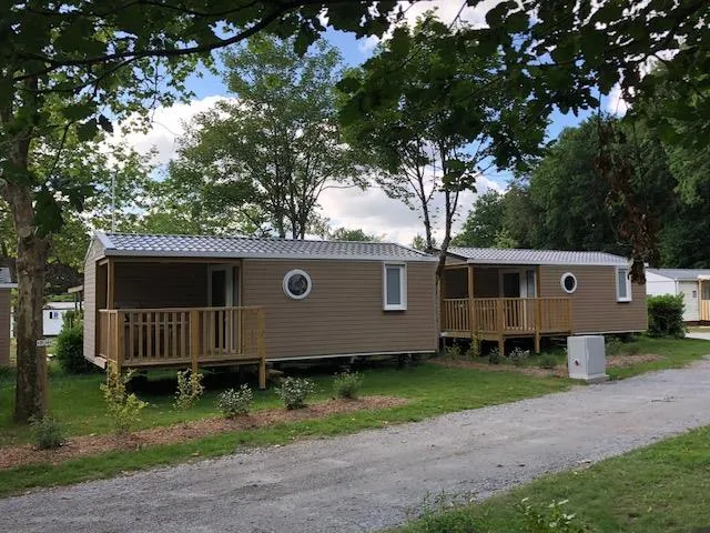 Huuraccommodatie(s) - Stacaravan O'hara 784 Ti Premium - 2 Slaapkamers - Camping La Forêt