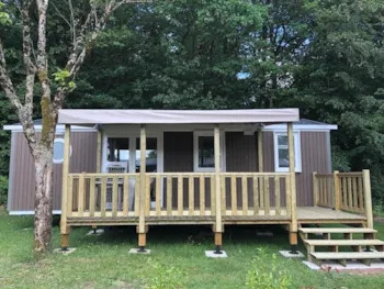 Mietunterkunft - Mobilheim O'hara 884 Premium - 3 Zimmer - Camping La Forêt