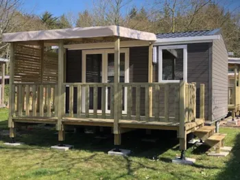 Mietunterkunft - Mobilheim Cahita Premium 1 Zimmer - Camping La Forêt