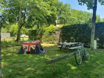 Stellplatz - Stellplatz Pauschale Radfahrer - Camping La Forêt
