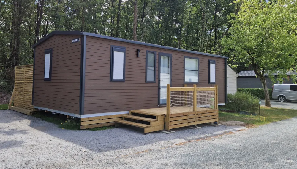 Huuraccommodatie(s) - Stacaravan O'hara 884 Coté Jardin Privilege - 3 Slaapkamers - Camping La Forêt