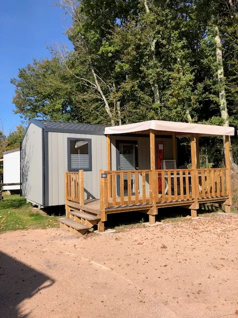 Huuraccommodatie(s) - Stacaravan Ibiza Premium 1 Slaapkamer - Camping La Forêt