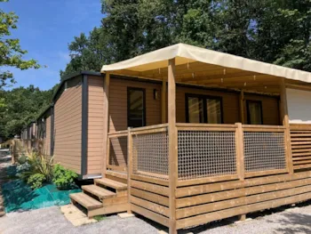 Mietunterkunft - Mobilheim O'hara 804 Privilege - 2 Zimmer - Camping La Forêt