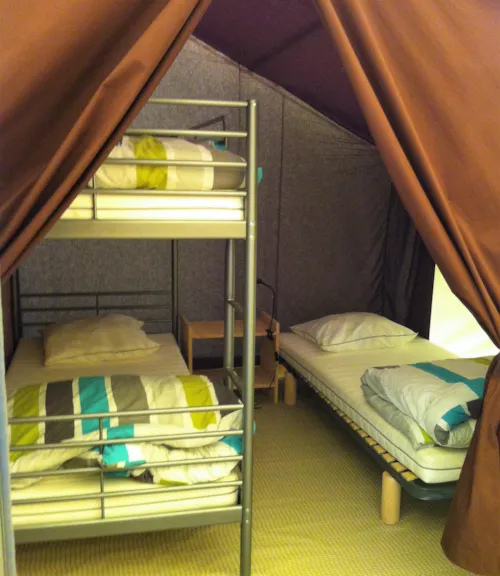 Location - Tente Lodge 5 Personnes - image n°4 - Camping du Gouffre de la Croix