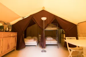Locatif - lodge tent voor 4 personen - Camping du Gouffre de la Croix