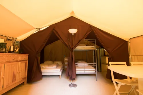 Location - Tente Lodge 4 Personnes - image n°1 - Camping du Gouffre de la Croix