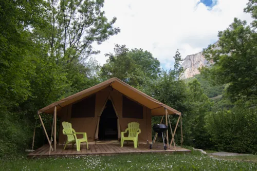Location - Tente Lodge 4 Personnes - image n°2 - Camping du Gouffre de la Croix